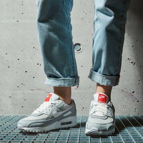 Sporta apavi sievietēm NIKE AIR MAX 90 dj1494-001 krāsa pelēka