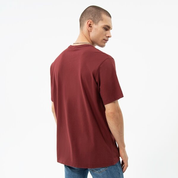 Vīriešu t krekli LEVI'S T-KREKLS SS RELAXED FIT TEE 16143-0143 krāsa bordo