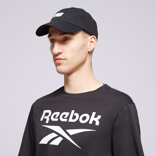 Vīriešu t krekli REEBOK T-SHIRT RI BIG STACKED LOGO 100070405 krāsa melna