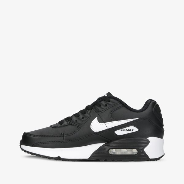 Sporta apavi bērniem NIKE AIR MAX 90 LEATHER  cd6864-010 krāsa melna
