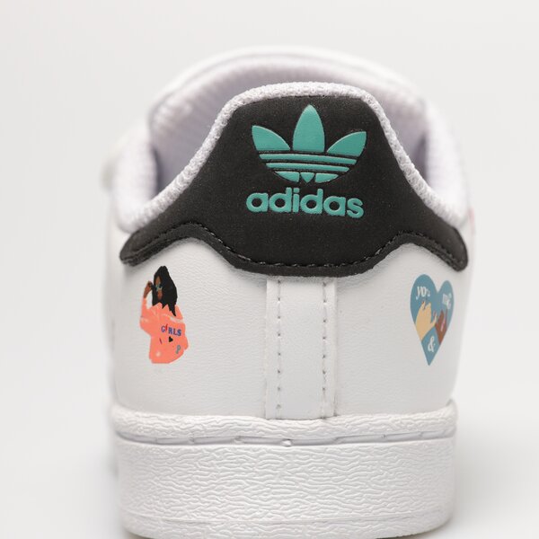 Sporta apavi bērniem ADIDAS SUPERSTAR PU.CF I h00779 krāsa balta