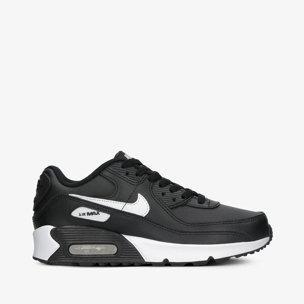 Sporta apavi bērniem NIKE AIR MAX 90 LEATHER  cd6864-010 krāsa melna