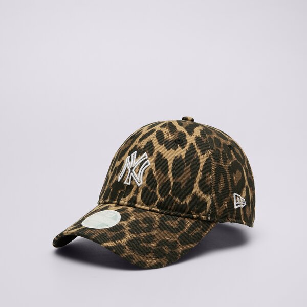 Sieviešu cepure ar nagu NEW ERA CEPURE WMNS OUTLINE LEOPARD 920 NYY NEW YORK YANKEES 60667497 krāsa tumši zila