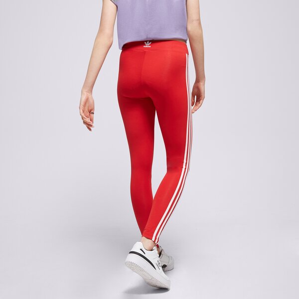 Sieviešu bikses ADIDAS BIKSES 3 STRIPES TIGHT ib7382 krāsa bordo