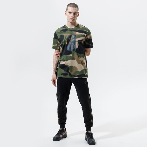 Vīriešu bikses ADIDAS BIKSES CAMO SWEAT PANT gn1861 krāsa melna