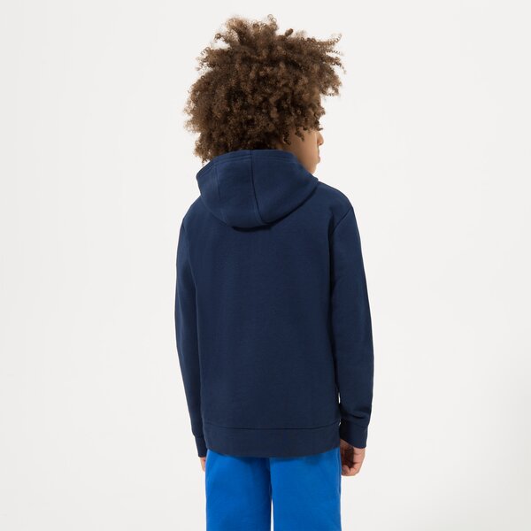 Džemperi bērniem ADIDAS  DŽEMPERIS AR KAPUCI  TREFOIL HOODIE BOY hk0272 krāsa melna