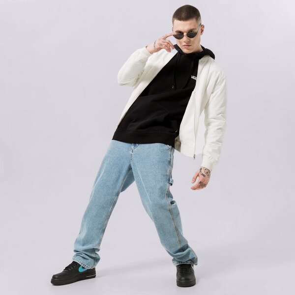 Vīriešu džemperis VANS  DŽEMPERIS AR KAPUCI    CORE BASIC PO FLEECE BLACK vn0a7ydvblk1 krāsa melna