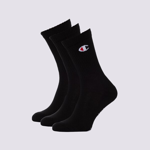 Sieviešu zeķes CHAMPION ZEĶES 3PK CREW SOCKS u24558kk001 krāsa melna