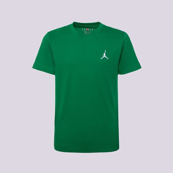 T krekli bērniem JORDAN T-SHIRT JDB JUMPMAN AIR EMB BOY 95d266-e1p krāsa zaļa