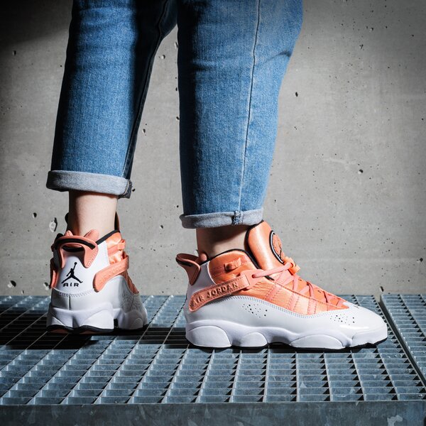 Sporta apavi bērniem JORDAN 6 RINGS (GS) dm8963-801 krāsa rozā
