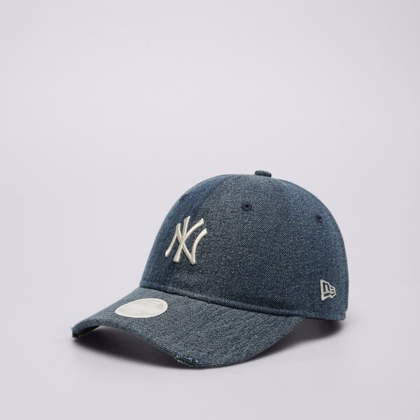 Sieviešu cepure ar nagu NEW ERA CEPURE WMNS ACID DENIM 920 NYY NEW YORK YANKEES 60595375 krāsa tumši zila