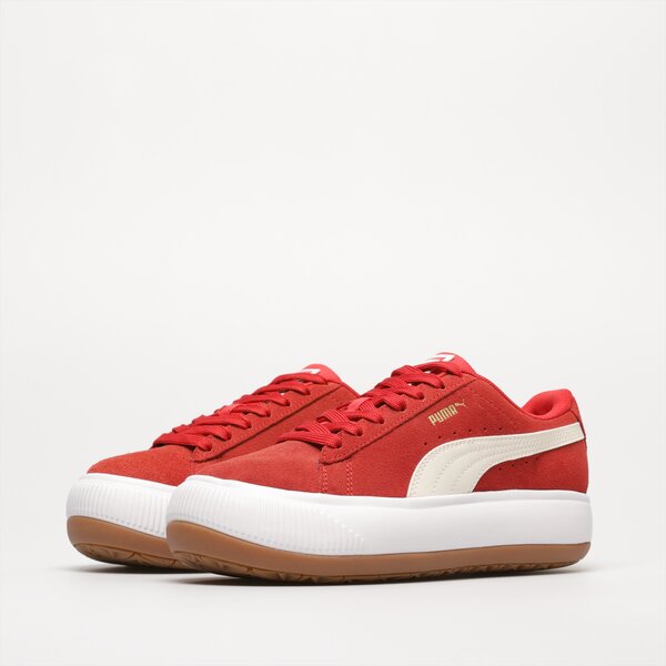 Sporta apavi sievietēm PUMA SUEDE MAYU W 380686-08 krāsa sarkana