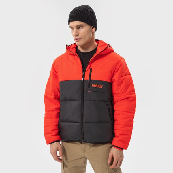 Ziemas jaka vīriešiem ADIDAS JAKA PUFFER JKT h13572 krāsa sarkana