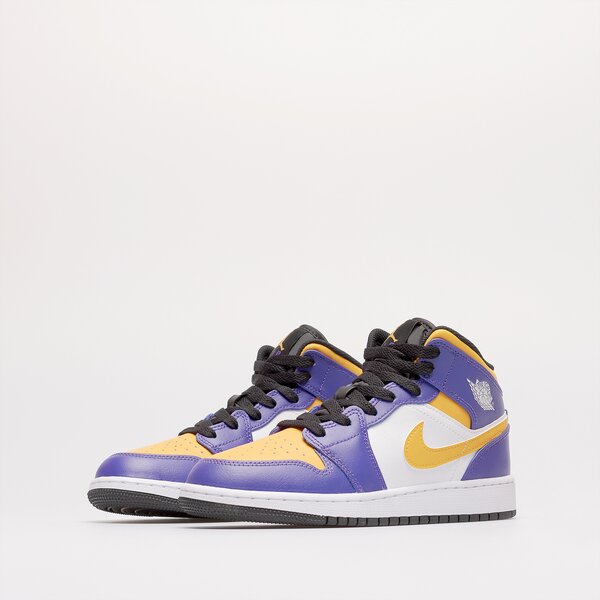 Sporta apavi bērniem AIR JORDAN 1 MID (GS) dq8423-517 krāsa violeta