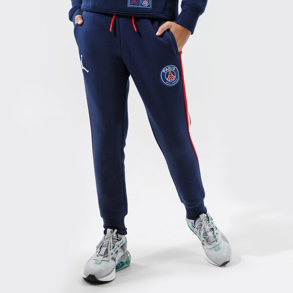 Bērnu bikses JORDAN BIKSES PARIS SAINT-GERMAIN FLC PANT GIRL 95a726-u90 krāsa tumši zila