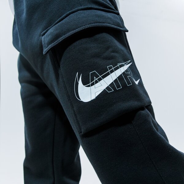 Vīriešu bikses NIKE BIKSES M NSW PANT CARGO AIR PRNT PACK dd9696-010 krāsa melna