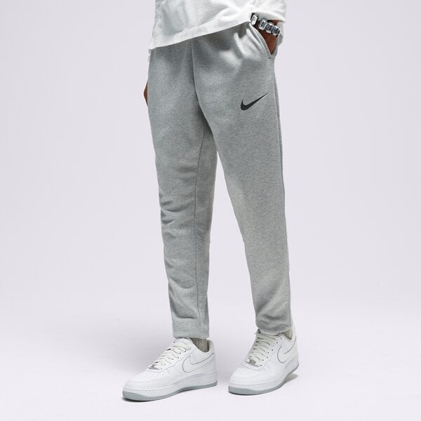 Vīriešu bikses NIKE BIKSES M NK DF FLC PANT TAPER cz6379-063 krāsa pelēka