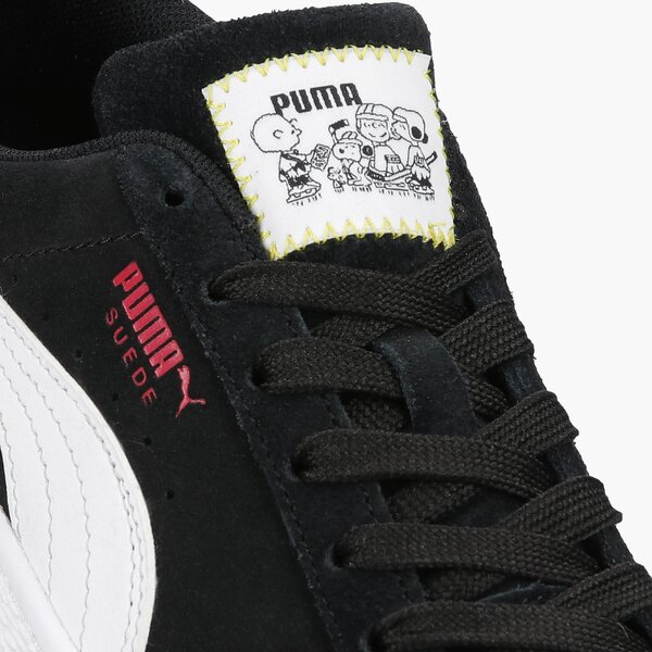 Sporta apavi bērniem PUMA PEANUTS SUEDE CLASSIC XXI JR 38093301 krāsa melna