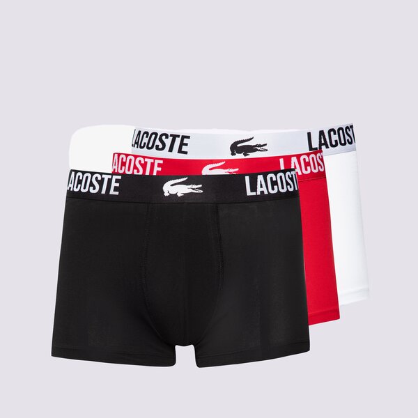 Vīriešu apakšveļa LACOSTE BOKSERŠORTI LACOSTE 3 PACK BOXER SHORTS 5h3321.tr2 krāsa daudzkrāsaina