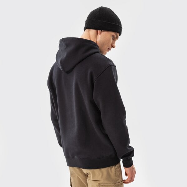 Vīriešu džemperis ADIDAS  DŽEMPERIS AR KAPUCI  TREFOIL LINEAR LABEL HOODIE hm2655 krāsa melna