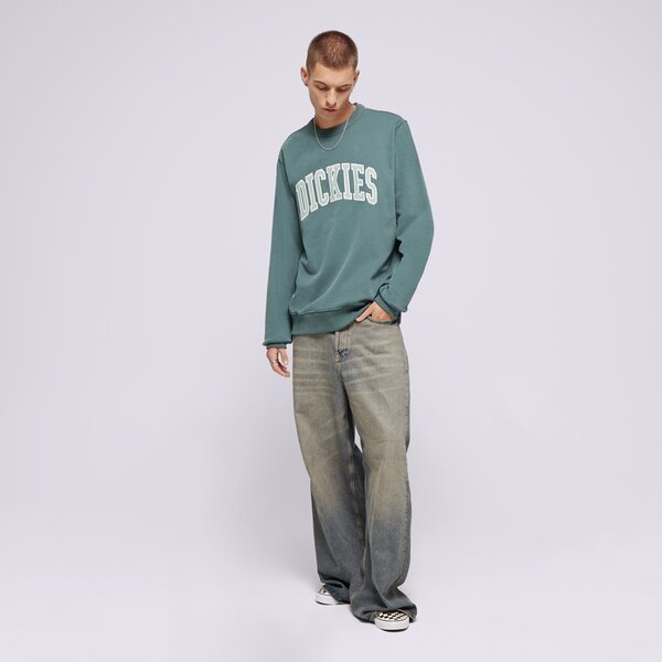 Vīriešu džemperis DICKIES DŽEMPERIS AITKIN SWEATSHIRT dk0a4xabj951 krāsa zaļa