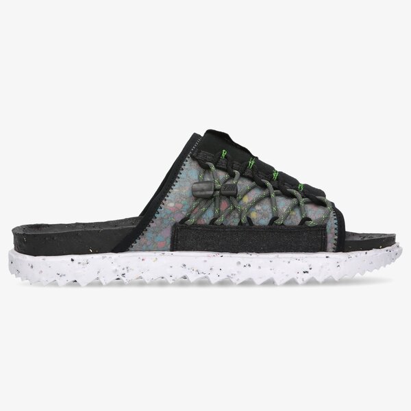 Vīriešu NIKE ASUNA CRATER SLIDE dj4629-002 krāsa melna