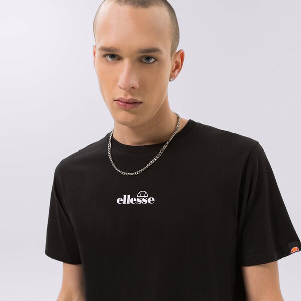 Vīriešu t krekli ELLESSE T-SHIRT OLLIO TEE SHIRT BLK shp16463011 krāsa melna
