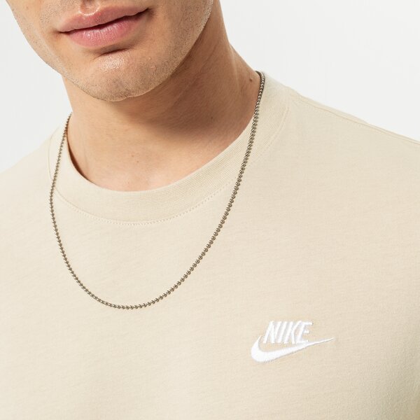 Vīriešu t krekli NIKE T-SHIRT SPORTSWEAR CLUB ar4997-206 krāsa bēša