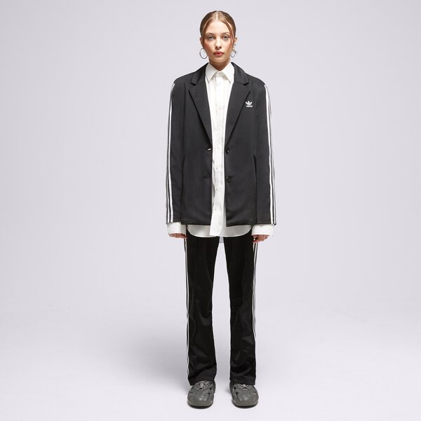 Sieviešu džemperis ADIDAS DŽEMPERIS AR RĀVĒJSLĒDZĒJU  3S BLAZER ik0440 krāsa melna