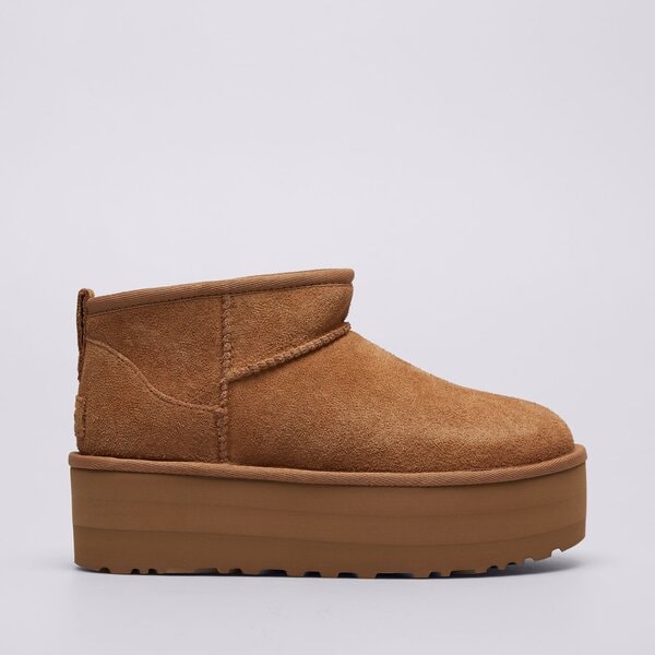 Casual sievietēm UGG CLASSIC ULTRA MINI PLATFORM 1135092-che krāsa brūna