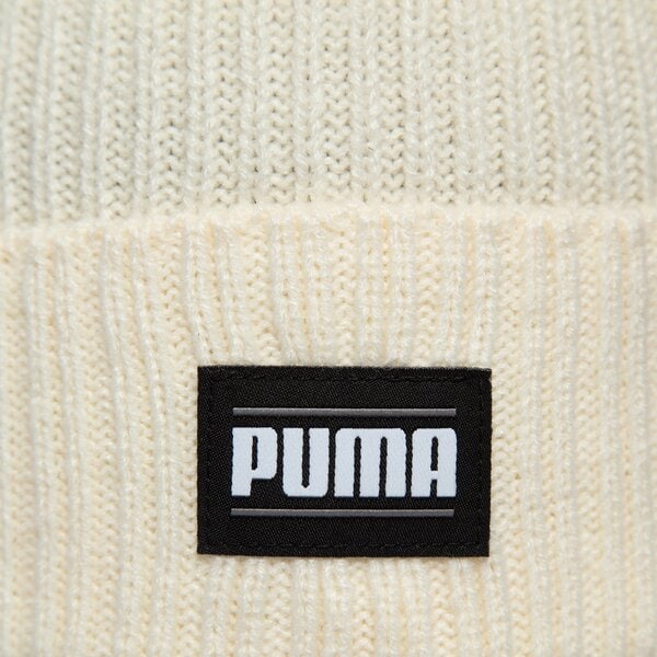 Sieviešu ziemas cepure PUMA CEPURE RIBBED CLASSIC CUFF 024038 04 krāsa balta
