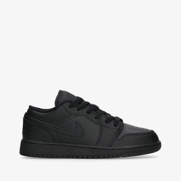 Sporta apavi bērniem AIR JORDAN 1 LOW  553560-091 krāsa melna