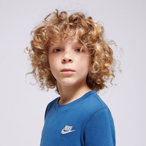 T krekli bērniem NIKE T-SHIRT SPORTSWEAR BOY ar5254-476 krāsa zila