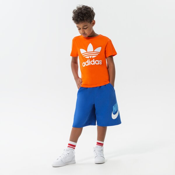 T krekli bērniem ADIDAS T-SHIRT TREFOIL TEE BOY hk0261 krāsa oranža
