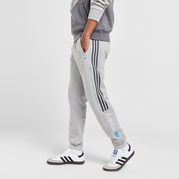 Vīriešu bikses ADIDAS BIKSES CM PANT FABRIC MIX iw6433 krāsa pelēka