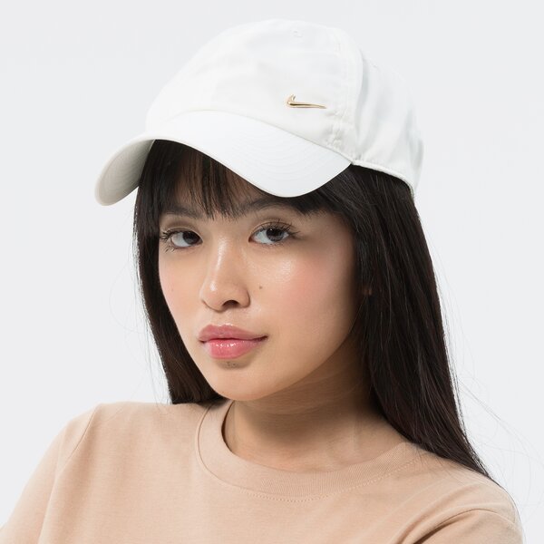 Sieviešu cepure ar nagu NIKE CEPURE NIKE SPORTSWEAR HERITAGE 86 943092-133 krāsa balta