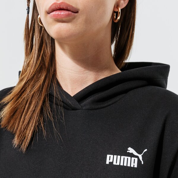 Sieviešu PUMA KLEITA ESS HOODED SPORTA   KOSTIMSS FL - PUMA BLACK 58912901 krāsa melna