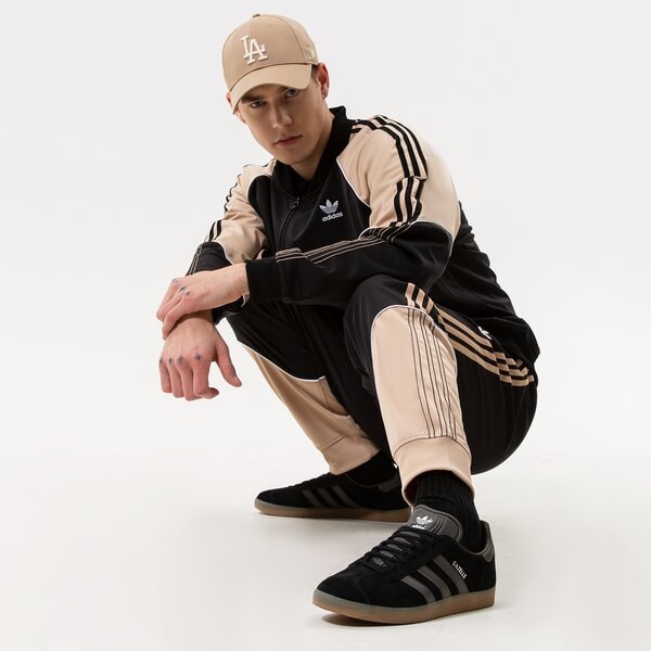 Vīriešu džemperis ADIDAS DŽEMPERIS AR RĀVĒJSLĒDZĒJU  TRICOT SST TT hi3000 krāsa melna