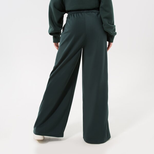 Sieviešu bikses ADIDAS BIKSES WIDE LEG PANT hk5086 krāsa zaļa