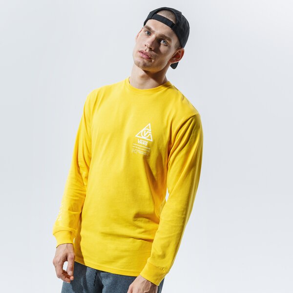 Vīriešu t krekli VANS T-SHIRT 66 SUPPLY LS vn0a4tut85w1 krāsa dzeltena