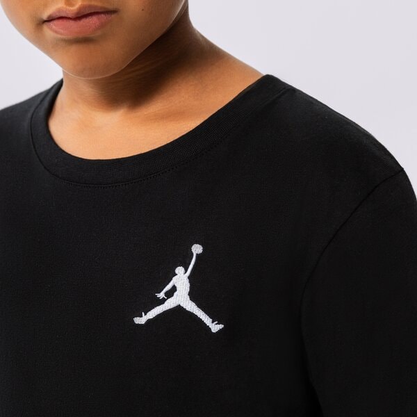 T krekli bērniem JORDAN T-SHIRT JUMPMAN AIR EMB BOY 95a873-023 krāsa melna