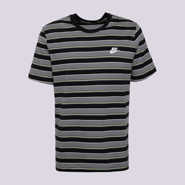 Vīriešu t krekli NIKE T-SHIRT M NSW TEE CLUB STRIPE SP25 hj0550-010 krāsa daudzkrāsaina