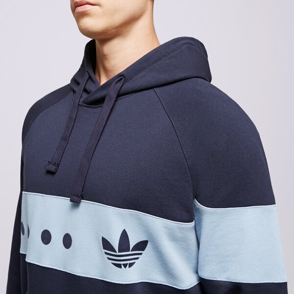 Vīriešu džemperis ADIDAS  DŽEMPERIS AR KAPUCI  CITY HOODIE ic8391 krāsa tumši zila