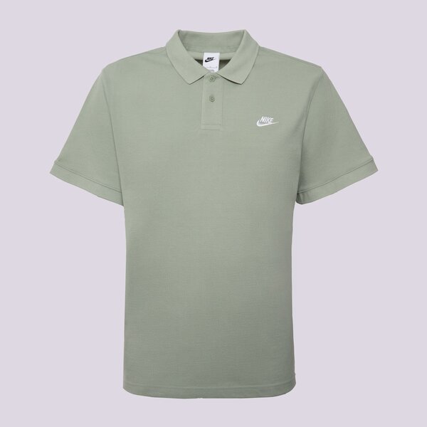 Vīriešu t krekli NIKE POLO M NK CLUB SS POLO PIQUE fn3894-370 krāsa zaļa