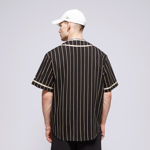 Vīriešu t krekli NEW ERA T-SHIRT NE PINSTRIPE JERSEY NONE 60435420 krāsa melna