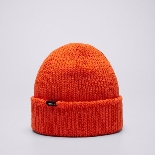 Sieviešu ziemas cepure VANS CEPURE MN CORE BASICS BEANIE vn000k9yflm1 krāsa oranža