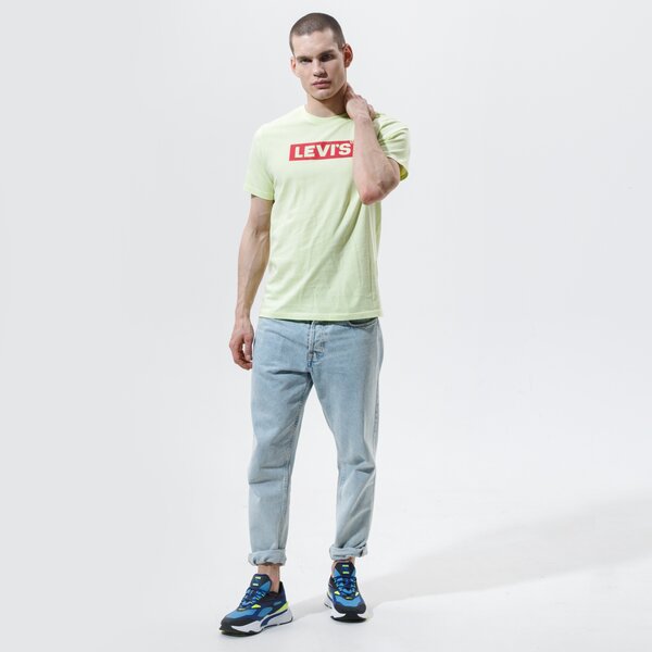 Vīriešu t krekli LEVI'S T-SHIRT BOXTAB GRAPHIC TEE 85785-0032 krāsa zaļa