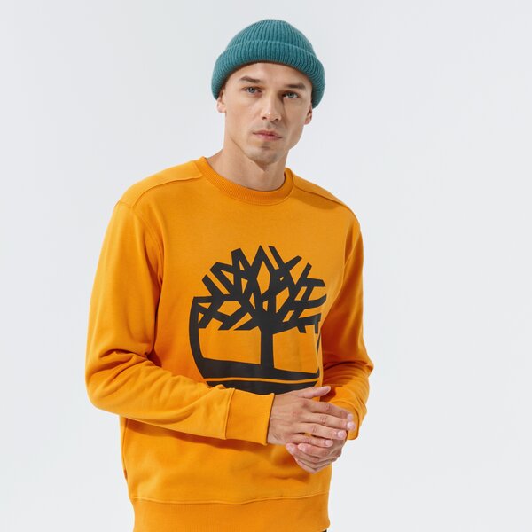 Vīriešu džemperis TIMBERLAND DŽEMPERIS YC CORE TREE LOGO CREW NECK SWEATSHIRT tb0a2bj8ar81 krāsa sinepju dzeltenā