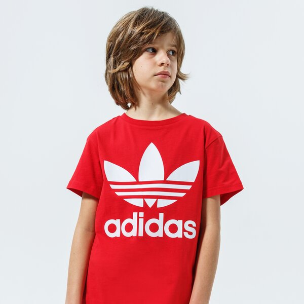 T krekli bērniem ADIDAS T-SHIRT TREFOIL TEE MM ed7795 krāsa sarkana