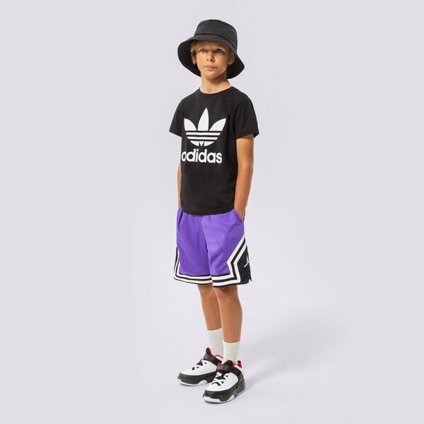 T krekli bērniem ADIDAS T-SHIRT TREFOIL TEE BOY dv2905 krāsa melna